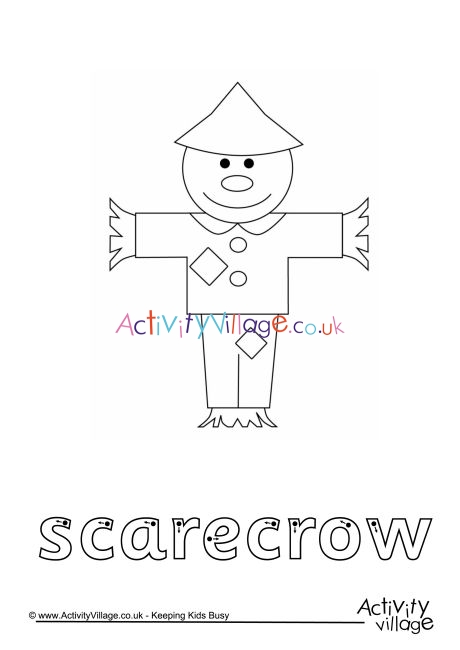 Scarecrow Finger Tracing