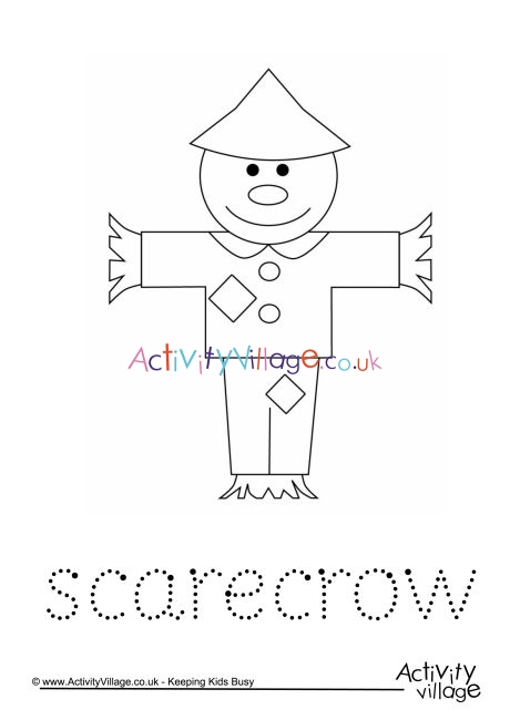 Scarecrow Word Tracing