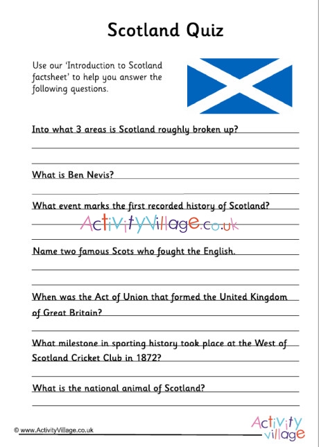 Scotland Quiz