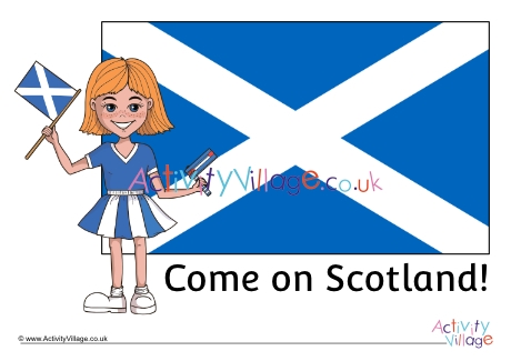 Scotland supporter poster 2