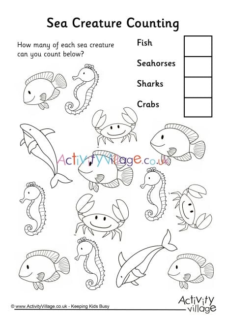 Sea Creature Counting 3