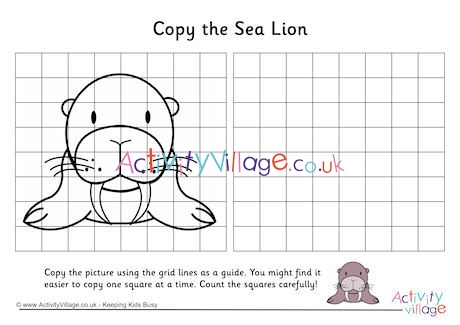 Sea Lion Grid Copy