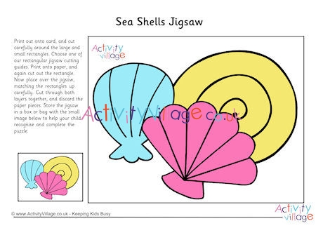 Sea Shells Jigsaw