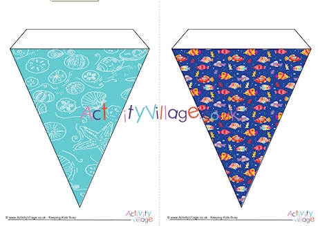 Seaside Bunting Large