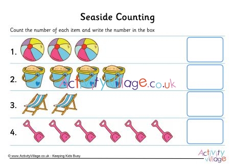 Seaside Counting 1