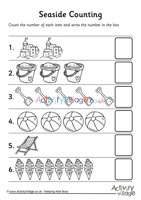 Seaside Counting 2