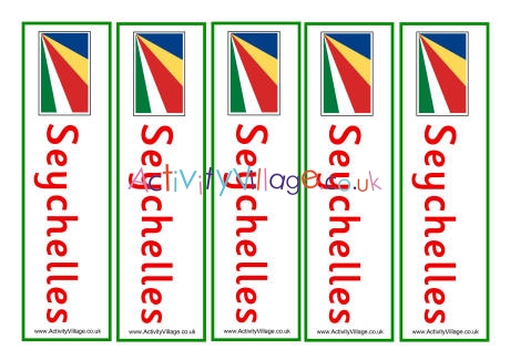 Seychelles bookmarks