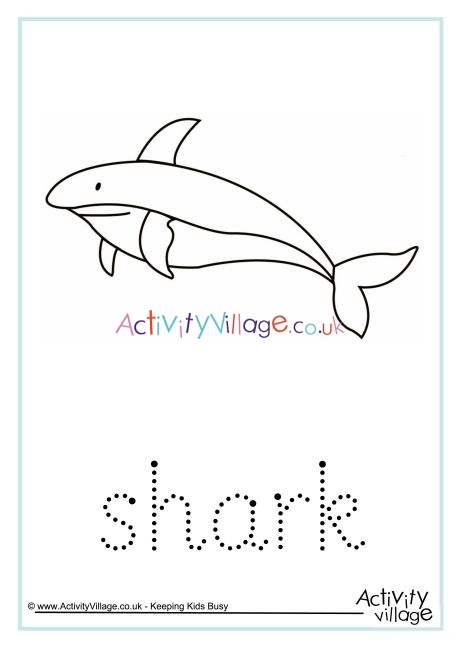 Shark word tracing