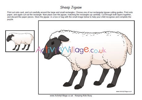 Sheep jigsaw 3