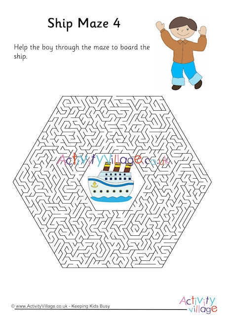 Ship Maze 4