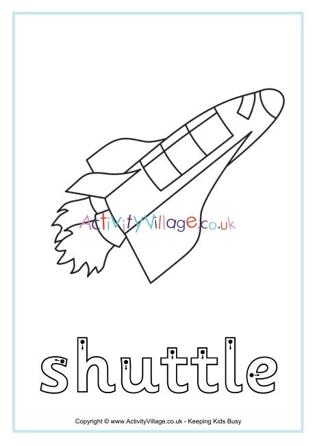 Shuttle Finger Tracing