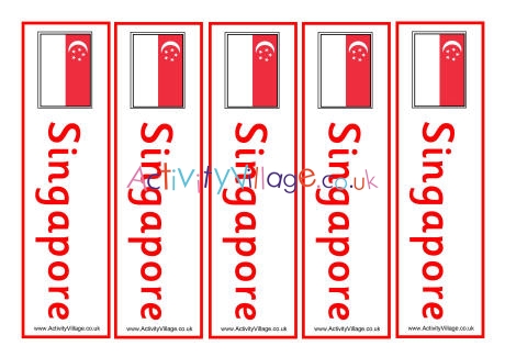 Singapore bookmarks 