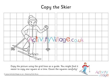 Skier Grid Copy
