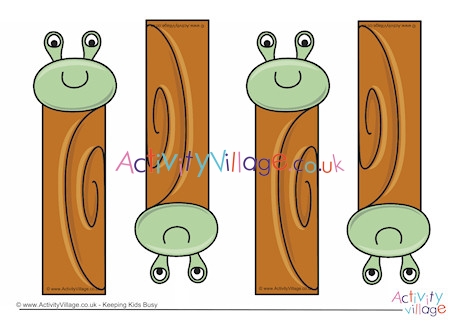 Snail Bookmarks