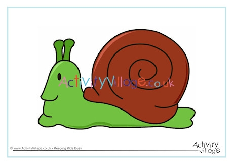Snail Poster