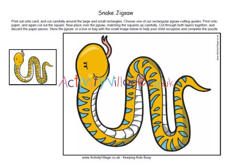 Snake jigsaw