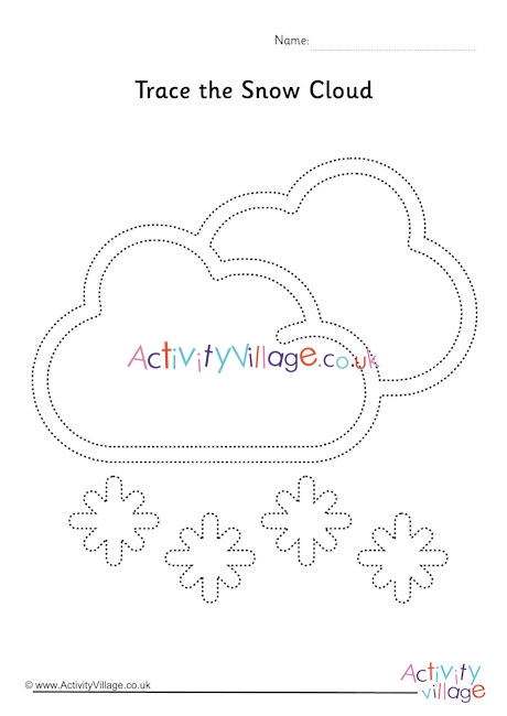 Snow Cloud Tracing Page 1