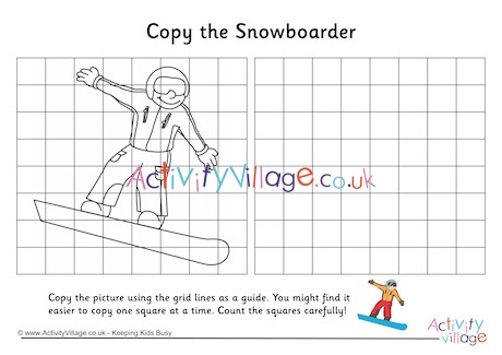 Snowboarder Grid Copy