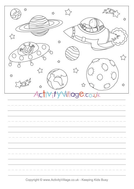 Space story paper