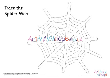 Spider web tracing page