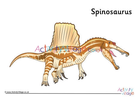 Spinosaurus Poster 2