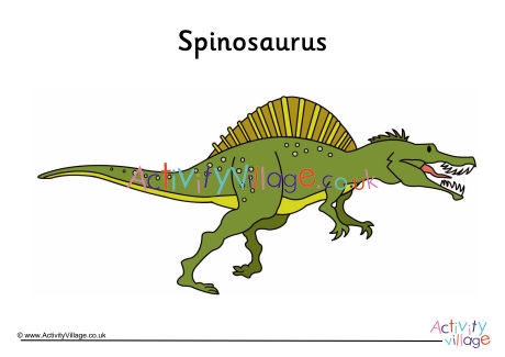 Spinosaurus Poster