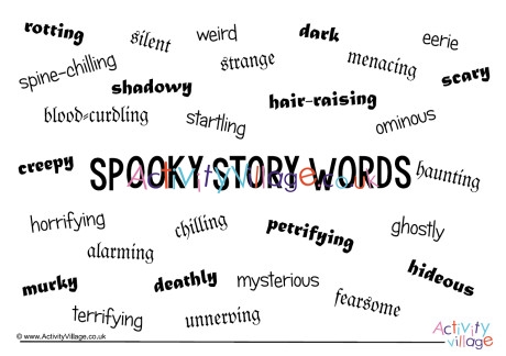 Spooky Story Word Mat