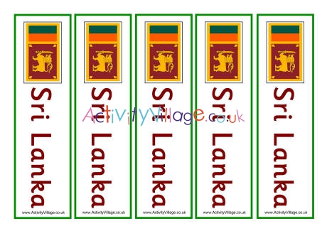 Sri Lanka bookmarks