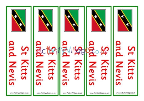 St Kitts and Nevis bookmarks