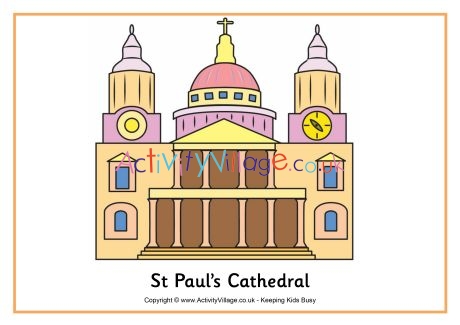 St Paul's Cathedral poster