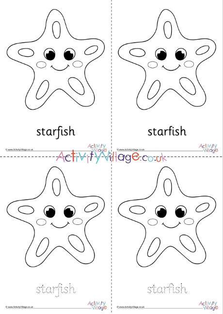 Starfish Colouring Page 2