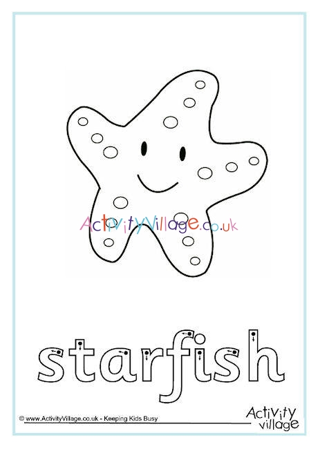 Starfish Finger Tracing