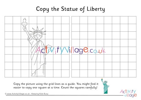 Statue of Liberty Grid Copy