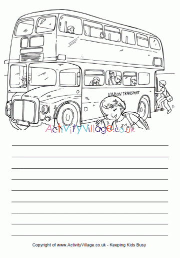 Story paper - London bus 