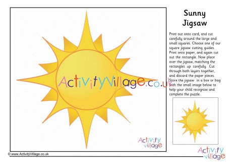 Sunny Weather Jigsaw