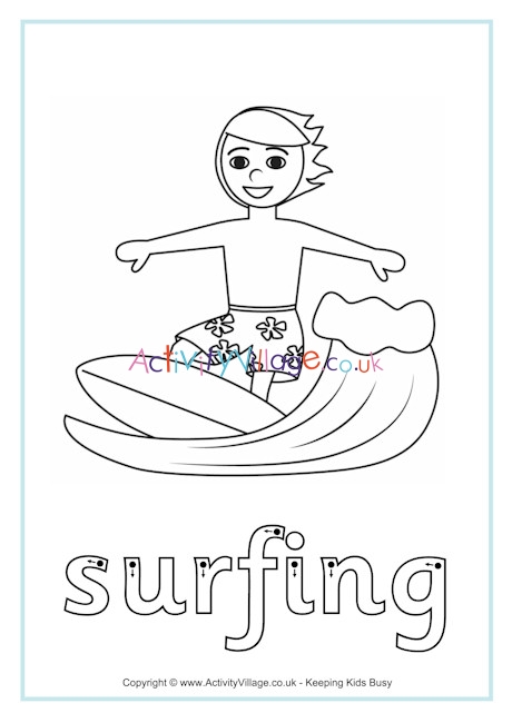 Surfing finger tracing