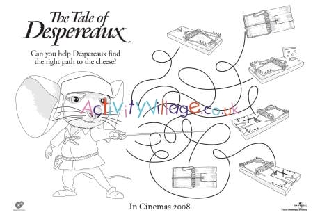 Tale of Despereaux puzzle 1