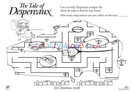 Tale of Despereaux puzzle 2