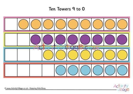 Ten towers 9 to 0