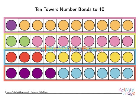 Ten Towers number bonds to 10
