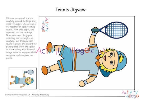 Tennis Jigsaw