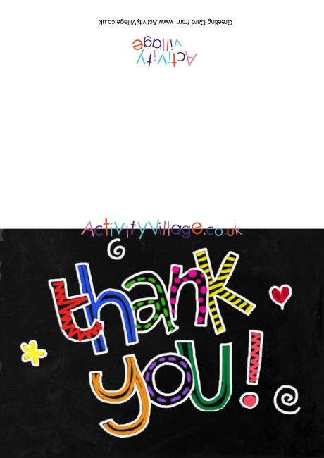 Thank you card 2