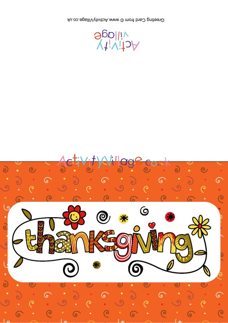 Thanksgiving Card