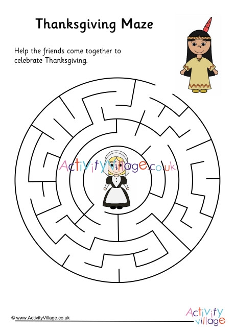 Thanksgiving Maze 5