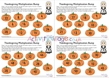 Thanksgiving Multiplication Bump