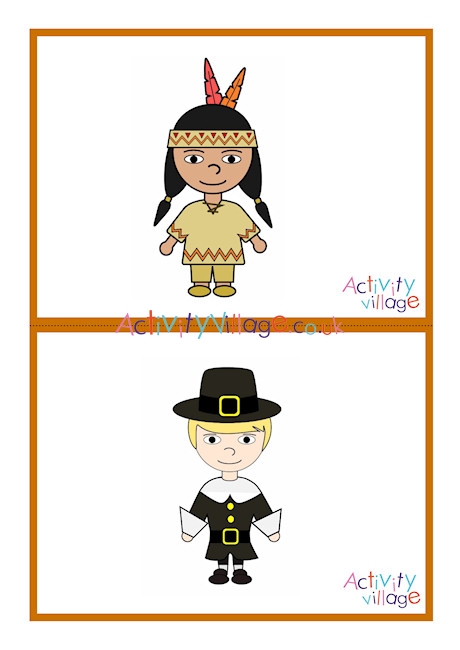 Thanksgiving Picture Flashcards