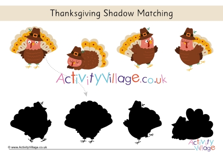 Thanksgiving Shadow Matching 2