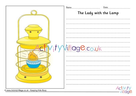 The Lady with the Lamp story paper