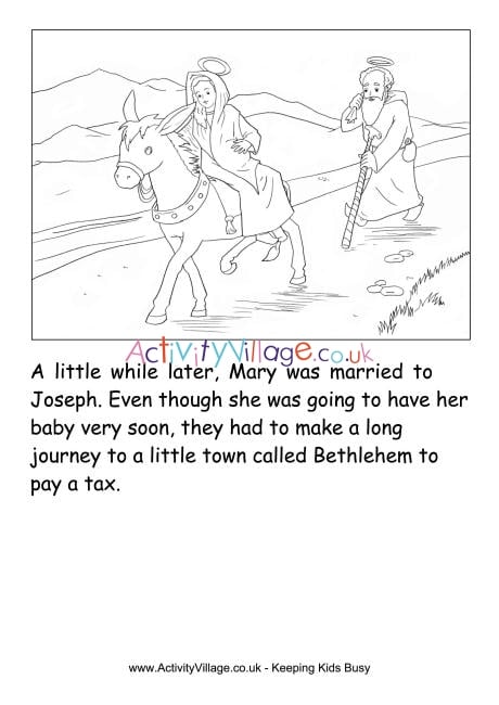 The nativity story printable - Page 2