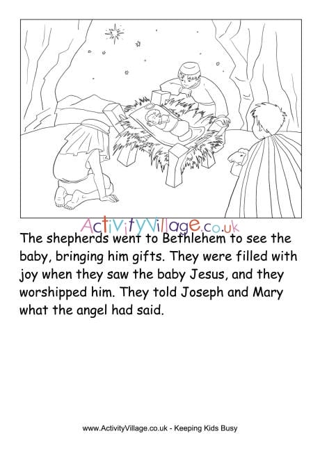 The nativity story printable - Page 6